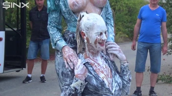 Bitchy Europeans Get Drenched In Milk Outside Screencap 64 on sinx.preview.netperv.com