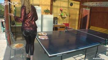 Cute blonde gets messy with pies Screencap 9 on sinx.preview.netperv.com