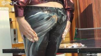 Cute blonde gets messy with pies Screencap 16 on sinx.preview.netperv.com