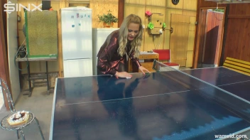 Cute blonde gets messy with pies Screencap 4 on sinx.preview.netperv.com