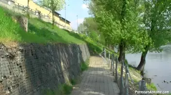 Super Cute Sweety Gives Riverside BJ! Screencap 12 on sinx.preview.netperv.com