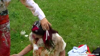 Ridiculously Messy Lunch At The Tram Stop Screencap 63 on sinx.preview.netperv.com