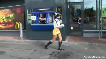 Motorcycle Chick Doesn't Just Wash Her Bike Screencap 95 on sinx.preview.netperv.com