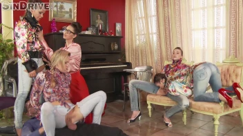 Piss 'N' Fist Lessons No. 1 - Pigtailed Jeans Queens Fighting And Fucking For All The Piss Soaked Glory! Screencap 39 on sinx.preview.netperv.com