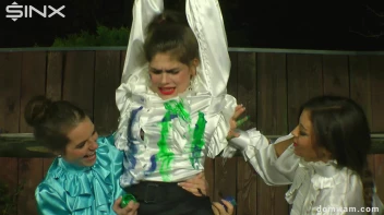 Sexy Secretary Is Tied Up and Painted by Domme Girls Screencap 15 on sinx.preview.netperv.com