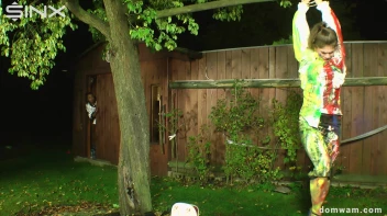 Sexy Secretary Is Tied Up and Painted by Domme Girls Screencap 44 on sinx.preview.netperv.com