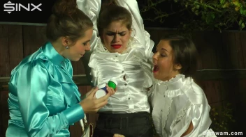 Sexy Secretary Is Tied Up and Painted by Domme Girls Screencap 6 on sinx.preview.netperv.com