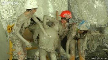 Blonde boss girl gets covered in gooey plaster Screencap 50 on sinx.preview.netperv.com