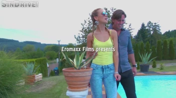 Get It Rough and Wet!  The High Life Edition: Bangin' A Cutie Babe In The Pool! Screencap 1 on sinx.preview.netperv.com