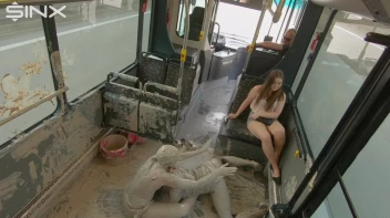Bus Ride Turns Wet And Messy For Hot Babes Screencap 60 on sinx.preview.netperv.com
