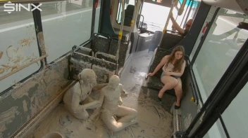 Bus Ride Turns Wet And Messy For Hot Babes Screencap 69 on sinx.preview.netperv.com