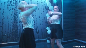 Wet And Working It!  Cuties Shake It Up! Screencap 2 on sinx.preview.netperv.com