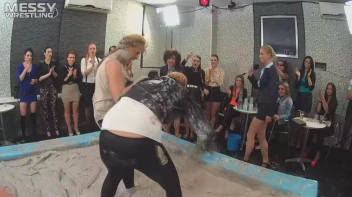 Messy Wrestling (Lost Footage Found): Badass Babes Throw Down Hard! 1/2 Price!!! Action Cam Footage! Screencap 9 on sinx.preview.netperv.com