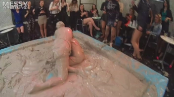 Messy Wrestling (Lost Footage Found): Badass Babes Throw Down Hard! 1/2 Price!!! Action Cam Footage! Screencap 60 on sinx.preview.netperv.com