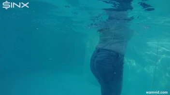 Cute Girls Take A Fully Clothed Dip In The Pool Screencap 31 on sinx.preview.netperv.com