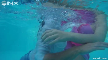 Cute Girls Take A Fully Clothed Dip In The Pool Screencap 41 on sinx.preview.netperv.com