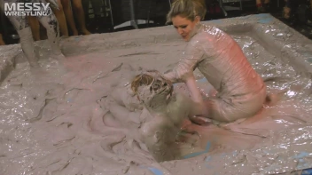 Messy Wrestling: Dirty Up Those Denim Shorts In The Mud! Screencap 48 on sinx.preview.netperv.com