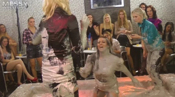 Messy Wrestling: High Class Madness In The Mud!  Kick Some Ass And Go Mess Manic! Screencap 27 on sinx.preview.netperv.com