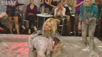 Messy Wrestling: High Class Madness In The Mud!  Kick Some Ass And Go Mess Manic! Screencap 32 on sinx.preview.netperv.com