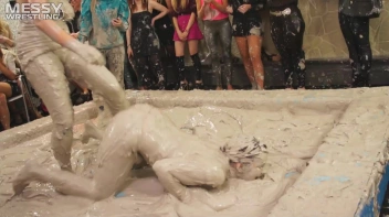 Messy Wrestling: High Class Madness In The Mud!  Kick Some Ass And Go Mess Manic! Screencap 49 on sinx.preview.netperv.com