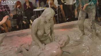 Messy Wrestling: High Class Madness In The Mud!  Kick Some Ass And Go Mess Manic! Screencap 58 on sinx.preview.netperv.com