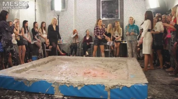 Messy Wrestling: High Class Madness In The Mud!  Kick Some Ass And Go Mess Manic! Screencap 7 on sinx.preview.netperv.com