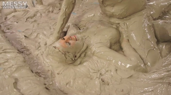 Messy Wrestling: High Class Madness In The Mud!  Kick Some Ass And Go Mess Manic! Screencap 71 on sinx.preview.netperv.com