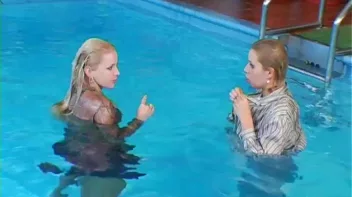 Shiny Skirts and Blouses Soaked With Water Screencap 26 on sinx.preview.netperv.com