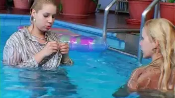 Shiny Skirts and Blouses Soaked With Water Screencap 68 on sinx.preview.netperv.com