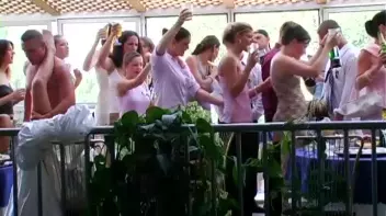 Wedding Celebration Part 3 - Cam 1 Screencap 46 on sinx.preview.netperv.com