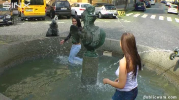 Long Haired Cuties Outdoor Wet And Messy Fun - Cam 1 Screencap 26 on sinx.preview.netperv.com