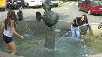 Long Haired Cuties Outdoor Wet And Messy Fun - Cam 1 Screencap 28 on sinx.preview.netperv.com