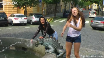 Long Haired Cuties Outdoor Wet And Messy Fun - Cam 1 Screencap 34 on sinx.preview.netperv.com