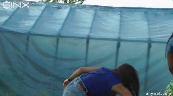 Best Friends Water Fight When Gardening Screencap 16 on sinx.preview.netperv.com