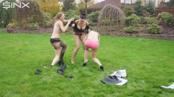 Clothes Ripping Catfight For Stunning Trio Screencap 36 on sinx.preview.netperv.com