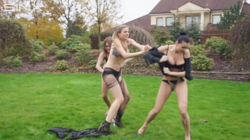 Clothes Ripping Catfight For Stunning Trio Screencap 37 on sinx.preview.netperv.com