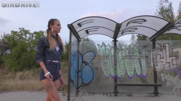 Tiny Blonde Hitchhiker Gets Railed Screencap 3 on sinx.preview.netperv.com