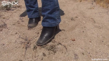 Denim Clad Babe Tramples On Cactus In The Desert Screencap 50 on sinx.preview.netperv.com