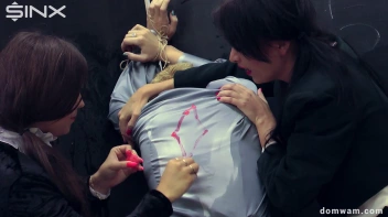 Bratty Schoolgirls Tie Up Their Teacher For WAM Fun - Cam 2 Screencap 91 on sinx.preview.netperv.com