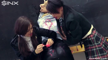 Bratty Schoolgirls Tie Up Their Teacher For WAM Fun - Cam 2 Screencap 96 on sinx.preview.netperv.com
