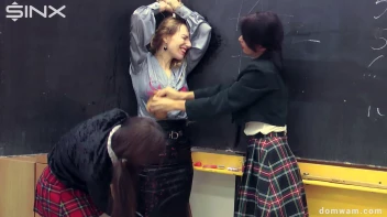 Bratty Schoolgirls Tie Up Their Teacher For WAM Fun - Cam 2 Screencap 106 on sinx.preview.netperv.com