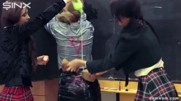 Bratty Schoolgirls Tie Up Their Teacher For WAM Fun - Cam 2 Screencap 112 on sinx.preview.netperv.com
