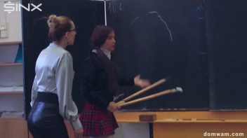 Bratty Schoolgirls Tie Up Their Teacher For WAM Fun - Cam 2 Screencap 13 on sinx.preview.netperv.com