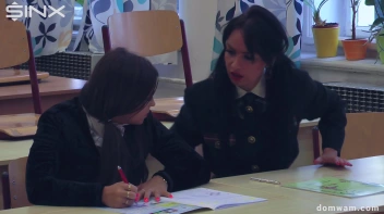 Bratty Schoolgirls Tie Up Their Teacher For WAM Fun - Cam 2 Screencap 22 on sinx.preview.netperv.com