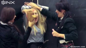 Bratty Schoolgirls Tie Up Their Teacher For WAM Fun - Cam 2 Screencap 81 on sinx.preview.netperv.com
