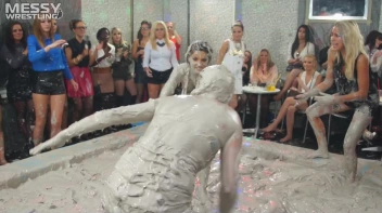 Messy Wrestling: Shiny Babes Brawl Hard In The Mud - Topless Take-Down!! Screencap 43 on sinx.preview.netperv.com