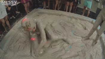 Messy Wrestling: Shiny Babes Brawl Hard In The Mud - Topless Take-Down!! Screencap 76 on sinx.preview.netperv.com