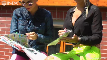 Stunning Babes In Coloured Denims Get Drenched! Screencap 20 on sinx.preview.netperv.com