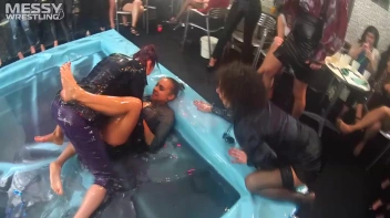 Messy Wrestling: Lost Footage Found!  2 In-Your-Face Oil Matches 4 The Price Of 1! Action Cam Footage! Screencap 91 on sinx.preview.netperv.com