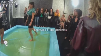 Messy Wrestling: Lost Footage Found!  2 In-Your-Face Oil Matches 4 The Price Of 1! Action Cam Footage! Screencap 1 on sinx.preview.netperv.com